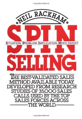 Cover of SPIN Selling Book Summary