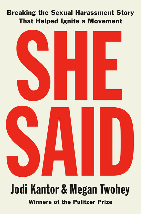 Cover of She Said Book Summary