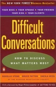 Cover of Difficult Conversations Book Summary