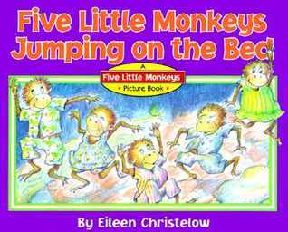 Cover of Five Little Monkeys Jumping on the Bed Book Summary