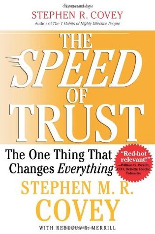 Cover of The Speed of Trust Book Summary