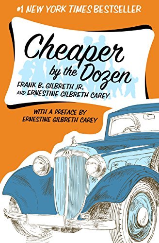 Cover of Cheaper by the Dozen Book Summary