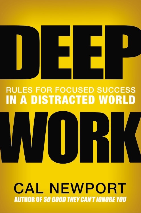 Cover of Deep Work Book Summary